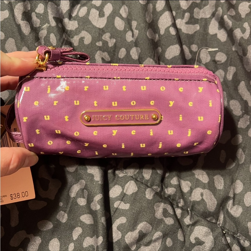 Juicy Couture Lavender Cosmetic Case